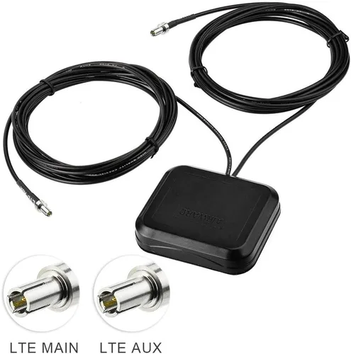 Miniatura 5 de Superbat Antena MIMO con 2 conectores TS-9 Antena de montaje adhesivo para Huawei MiFi AT&T Netgear MR1100 Nighthawk M1 / M5 Verizon Jetpack 8800L