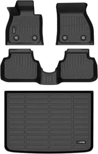 Miniatura 21 de Alfombrillas y revestimiento para maletero para Jeep Grand Cherokee L 2021-2025 (6 pasajeros, sin consola central) con respaldo, revestimientos