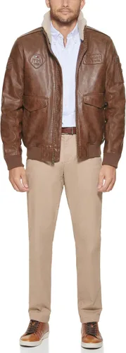 Miniatura 2 de Tommy Hilfiger Chaqueta bomber de piel sintética para hombre