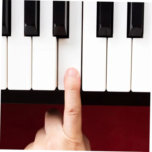 Miniatura 9 de VICASKY Teclas de piano profesionales de plástico para accesorios de piano