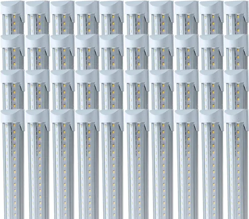 Miniatura 12 de Paquete de 1 luz LED de tienda de 4 pies, 48 W, luz LED enlazable de tienda para garaje, 3000 K, 4000 K y 5000 K, lámpara de techo integrada