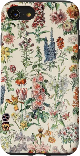 Miniatura 18 de Cute Flowers Vintage Botanical Flower Illustration Case for iPhone 17
