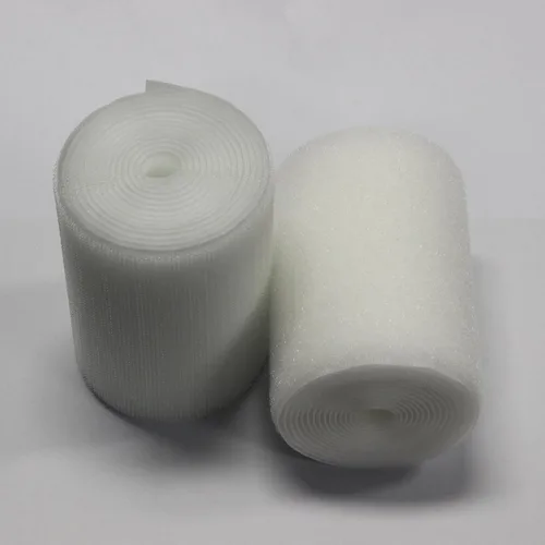 Miniatura 7 de HUAYY 4 pulgadas de ancho 2 yardas de largo, estilo de gancho y bucle, tela de tiras de nailon no adhesivas, color blanco (4 pulgadas x 2 yardas)