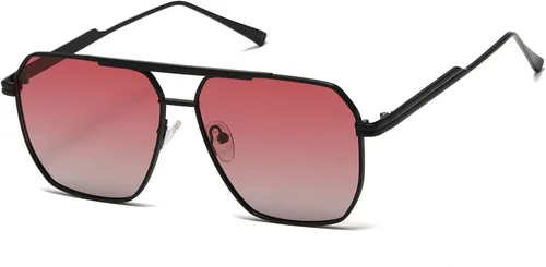 kimorn Polarized Sunglasses Womens Men Retro Oversized Square Vintage Fashion Shades Classic Large Metal Sun Glasses K1221