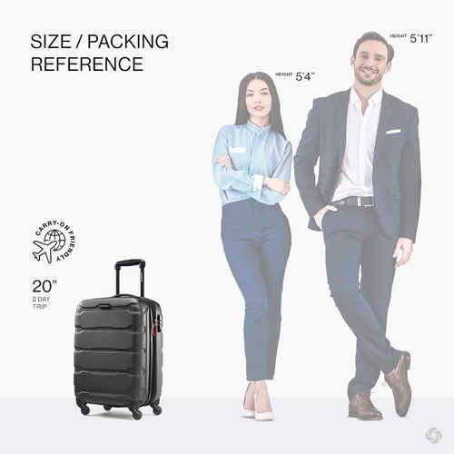 Miniatura 2 de Samsonite Omni PC - Maleta extensible rígida, Negro