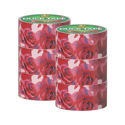Miniatura 7 de Duck Brand Cinta adhesiva Duck impresa, 6 rollos, yute (283713_C)