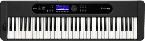 Casio Casiotone CT-S400 - Teclado portátil sensible al tacto de 61 teclas | Sonido AiX, 600 tonos, 200 ritmos, curva de tono, USB-MIDI, altavoces