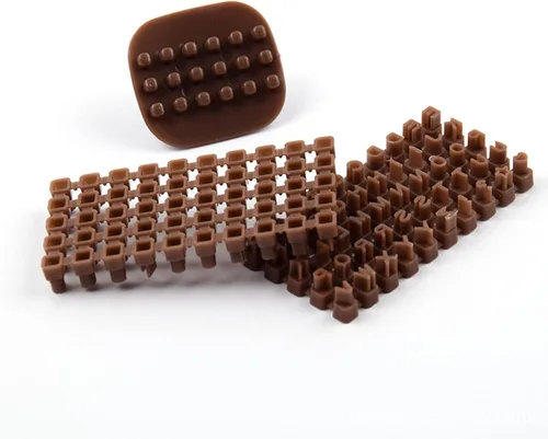 Miniatura 4 de Sellos de letras de arcilla para cerámica, sellos pequeños de plástico del alfabeto para arcilla, también se utiliza como sellos de galletas