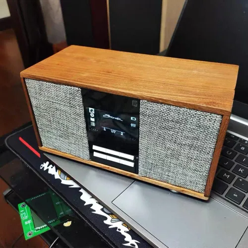 Miniatura 3 de Parrilla de tela de lino para altavoces, tela protectora de malla a prueba de polvo, tela estéreo de repuesto para altavoces de escenario doméstico