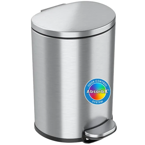 Miniatura 15 de iTouchless - Basurero de cocina con sensor automático con capacidad de 13 galones y filtro de olor