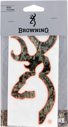 Miniatura 3 de Browning Calcomanía Buckmark Blanco