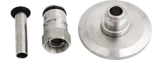 Miniatura 3 de 1.5 "Tri Clamp Ball Lock homebrew cerveza conry barril Ball Lock Post SS304 Sanitaria Brewer Fitting 1.988 in OD virola SS fermentador cónico