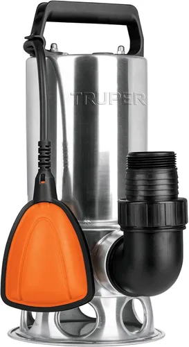 TRUPER BOS-1SM Bombas de agua sucia sumergibles de servicio pesado 1Hp (750 w)