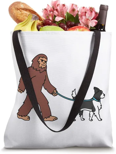 Miniatura 4 de Bigfoot Sasquatch Border Collie - Bolsa de mano para perros