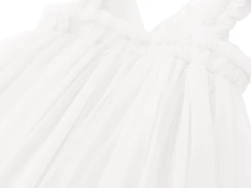 Miniatura 4 de Vestidos tutú de tul de mariposa en capas para niñas pequeñas, de algodón, tutú sin mangas, vestido de princesa