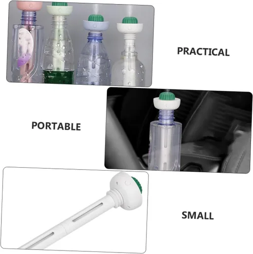 Miniatura 5 de Cabilock 1 juego de botella humidificador USB portátil mini humidificador de aire para viajes oficina y hogar diseño compacto con salida de niebla