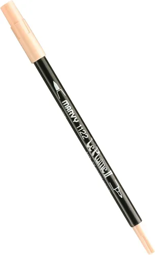 Miniatura 102 de Uchida 1122-C-3 Marvy Extra Fine Tip Le Plume II Rotulador de doble punta, azul