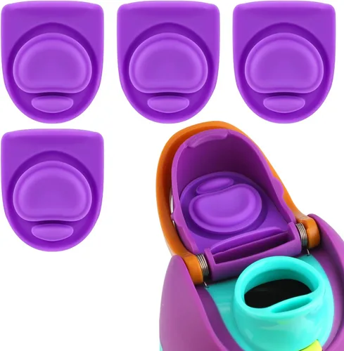 Miniatura 9 de 4 tapones de repuesto compatibles con Owala FreeSip de 24 onzas, 32 onzas, junta superior de tapa de botella de agua para Owala de 16/19/24/32/40