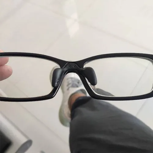 Miniatura 5 de ARTIBETTER Almohadillas ajustables para puente de nariz para lentes, paquete de 3 soportes de nariz antideslizantes en forma de U, reemplazo