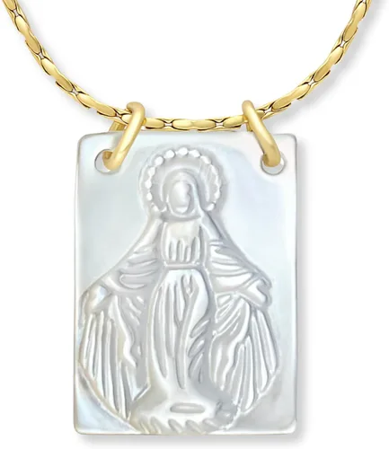 Miniatura 10 de Collar con Escapulario Católico - Escapulario de la Virgen del Carmen - Colgante de la Virgen María - Joyería de Escapularios Católicos