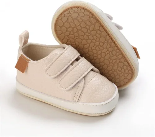 Miniatura 5 de TAREYKA Tenis para bebés y niñas, suaves, antideslizantes, suela suave, recién nacida, primer andador, zapatos para exteriores, zapatos de cuna