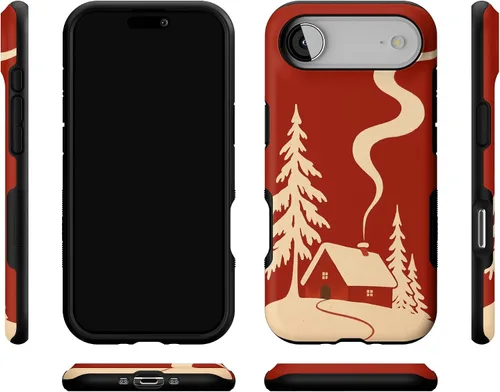Miniatura 5 de Funda Casely para iPhone 12 Mini Todo Adornado Adornos Festivos Diseño Protector Audaz Diseño Compatible con MagSafe