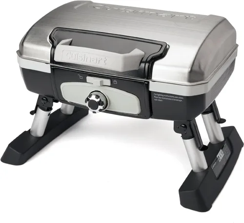 Miniatura 8 de Parrilla de gas portátil Cuisinart Petit Gourmet, Mesa, Negro