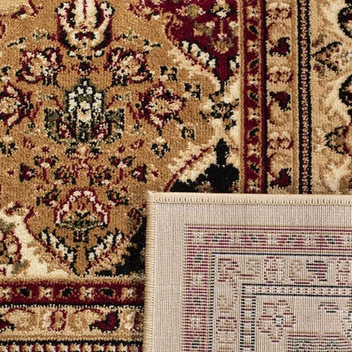 Miniatura 4 de SAFAVIEH Lyndhurst Collection LNH221C - Alfombra cuadrada de 8 pies multicolor / beige tradicional oriental, no desprende pelusa, para sala