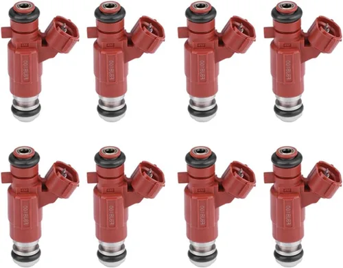 8 inyectores de combustible FBJB100 16600-5L300 FBJC100 compatibles con Nissan N16 D22 Super Saloon Pickup Teana 1.8L 1.6L 1.3L L4 Pulsar 2002 1.8