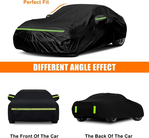 Miniatura 2 de Funda impermeable para automóvil compatible con Mazda MX-5 Miata 1989-1997, 210T para todo tipo de clima, con interior de algodón y puerta
