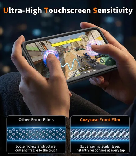 Miniatura 9 de Cozycase TOP Funda impermeable para iPhone 17 Pro Max - Grado militar resistente a todo 360 con protector de cámara de pantalla, doble IP68 a prueba