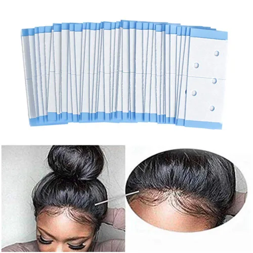 Miniatura 7 de CREATE BEAUTY 40 tiras de cinta adhesiva de doble cara para peluca, tupé, pieza de cabello