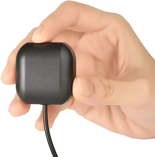 Miniatura 5 de Bingfu Antena GPS para coche, SMA, impermeable, antena de navegación GPS activa para radio estéreo de coche, unidad principal, sistema de navegación