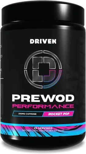 Miniatura 7 de Driven PREWOD - Bebida energética en polvo, 50 porciones, suplemento preentrenamiento con ingenio, aumenta la energía, la concentración, la fuerza