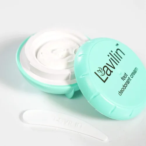 Miniatura 2 de LAVILIN Crema desodorante para pies, para mujeres y hombres, hasta 7 días, control de olores de pies de larga duración, sin aluminio, alcohol