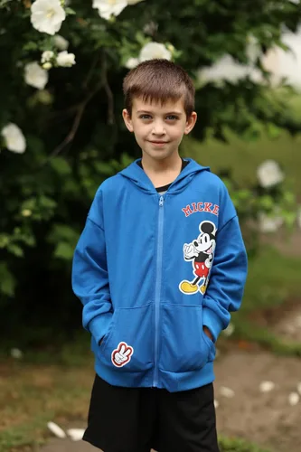 Miniatura 2 de Disney Frozen Stitch Princesa Minnie Mickey Spiderman Sudadera con Capucha con Cremallera para Niñas/Niños Otoño Chaqueta Sudadera con Cremallera