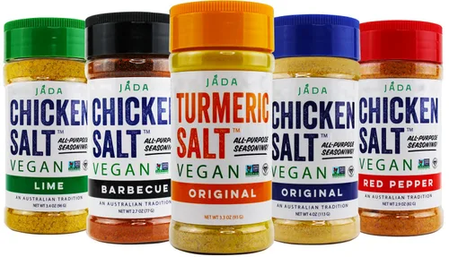 Miniatura 9 de Jada - Especias de sal para pollo y condimentos - Original, pimiento rojo - vegano, keto y paleo - Perfecto para cocinar, barbacoa, parrilla