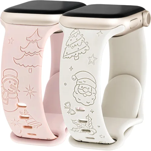 Miniatura 21 de Clovers Lucky Gifts - Correas de reloj compatibles con Apple Watch para mujer de 1.654 pulgadas (1.654 pulgadas), 1.614 pulgadas, 1.575 pulgadas