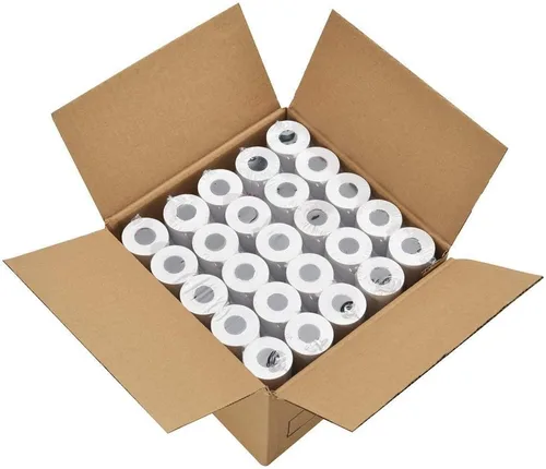Miniatura 15 de LabelMore - Rollos de papel térmico de 2 1/4 pulgadas x 50 pies, rollos de papel térmico para tarjetas de crédito, rollo de caja registradora, papel