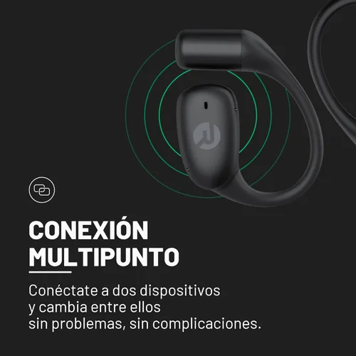 Miniatura 9 de Raycon Essential Open Earbuds – Auriculares inalámbricos True Wireless de oído abierto con Bluetooth 6.0, ultraligeros, diseño de gancho cómodo, Azul