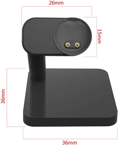 Miniatura 4 de MOUDOAUER 5V 1A Smartwatch Cargador Cuna Base Base de Carga Soporte para Xiaomi Mi Band 5/6/7 NFC Accesorio