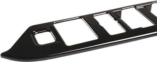 Miniatura 8 de Cubierta de plástico ABS para interruptor de elevación de ventana interior de automóvil para Land Rover Defender 110 2020 (negro brillante)