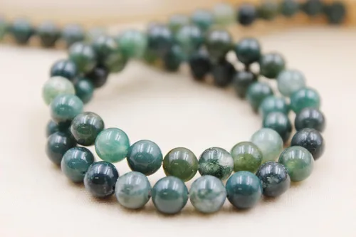 Miniatura 25 de Pulseras de cuentas personalizadas, Pulsera de piedras preciosas de 0.236 in, Pulsera grabada con láser, Pulsera de piedra natural, Pulseras unisex