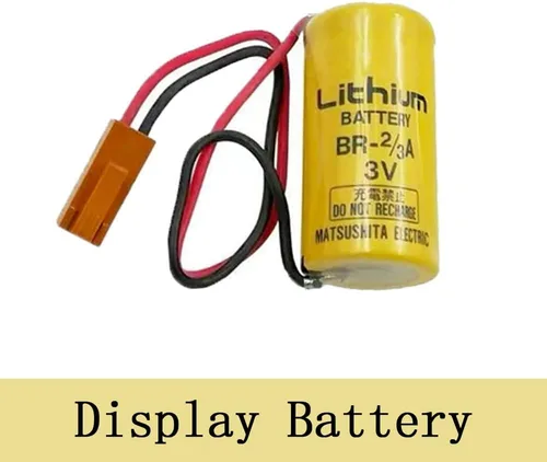 Miniatura 4 de Paquete de 10 baterías de litio de 3 V 1600 mAh BR-2/3A PLC, repuesto para Panasonic BR-2/3A con enchufe marrón