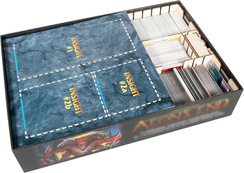 Miniatura 3 de The Broken Token Organizador de juegos - Aeon's End: Legacy - Organizador de juegos compatible, caja de almacenamiento de madera para juegos de mesa