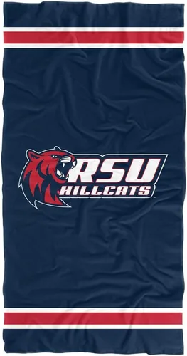 Miniatura 88 de LOGOVISION Manta Abilene Christian University, 30 x 60 pulgadas, logotipo primario CottonFront/PolyBackBeachTowel