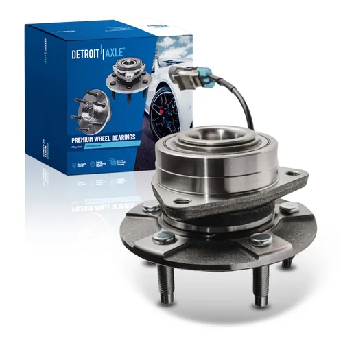 Miniatura 80 de Detroit Axle - Conjunto de cubo de rodamiento de rueda delantera para Nissan Altima 02-06 (3.5L V6)/Maxima 00-08, INFINITI I30 00-01/I35 02-04 5