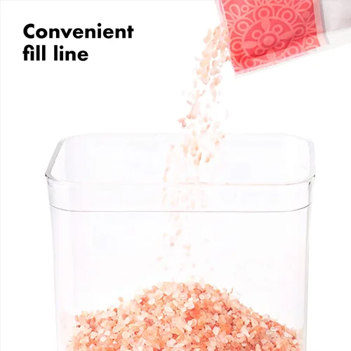 Miniatura 6 de OXO Good Grips POP - Recipiente hermético de almacenamiento de alimentos - Caja Grande Mini 1.1 Qt Ideal para bolsitas de té, suministros de Blanco