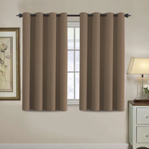 Miniatura 86 de H.VERSAILTEX - Cortinas blackout con aislamiento térmico y ojales en la parte superior, para patios, puertas correderas y división de habitaciones