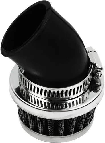 Miniatura 6 de Limpiador de filtro de aire de 1.378 in, cuello curvado en ángulo de 45 grados para 50 cc, 70 cc, 90 cc, 110 cc, 125 cc, PZ19, PZ20, Z50, Cb100